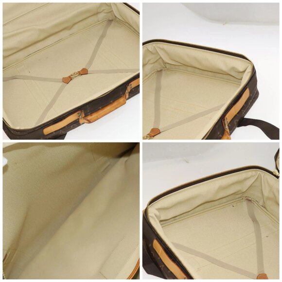 LOUIS VUITTON Monogram Satellite 60 Boston Bag M23354 LV Auth bs28118 - Picture 16 of 16